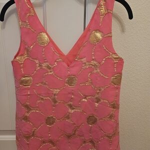 Lilly Pulitzer Cipriani V-neck top XXS